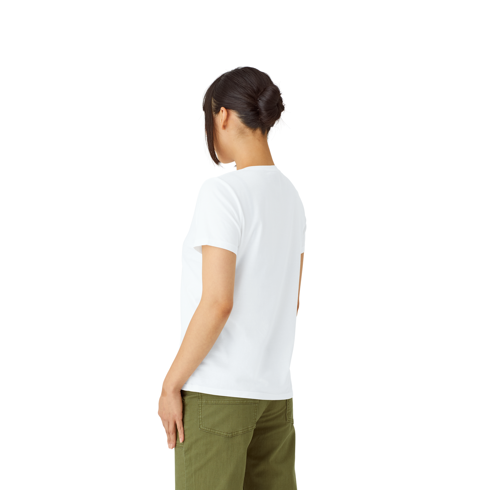 Women's Pima Cotton V-Neck T-Shirt 6-Pack - white - 31